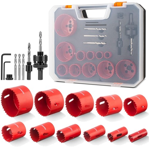 Lochsäge set tlg - lochsäge, bimetall