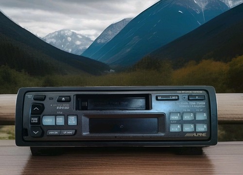 Alpine tdm 7545r car - tdm-7545r, cassete