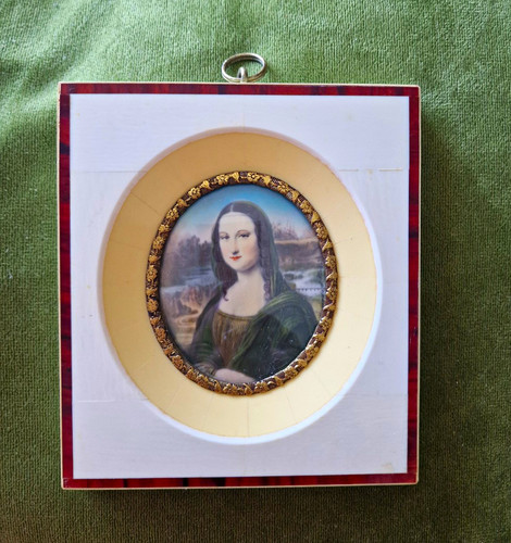Mona lisa miniatur - miniatur, aus