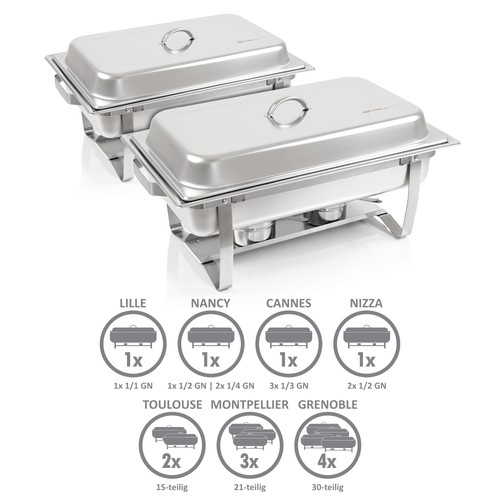 Chafing dish speisenwärmer - chafing,