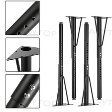 4x Stabile Tischbeine Ø40 mm