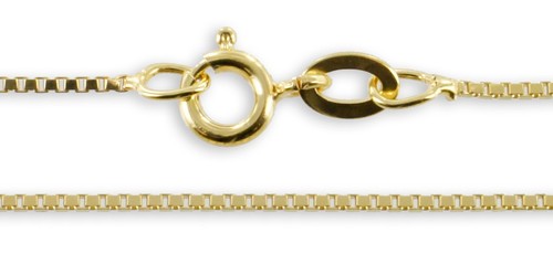 Venezianerkette 40cm 9mm - venezianerkette, 0,9mm