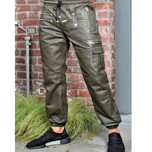 Hosen leder handgefertigte - leder,