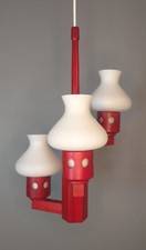 Alter Vitrika Kronleuchter Leuchter Danish Design Holz Glas Vintage 70er