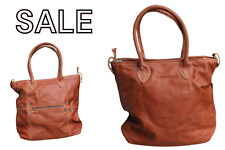 Umhängetasche Naturleder Unitasche Handtasche Messenger Tasche Vintage GESCHENK