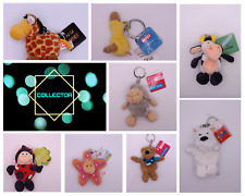 NICI SCHLÜSSELANHÄNGER PLÜSCH - GROßE AUSWAHL - TIERE - MIT ETIKETT UND OHNE