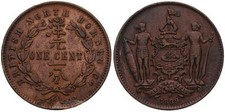 British North Borneo - Nordborneo - 1 One Cent 1889