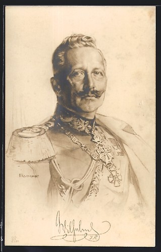 Künstler kaiser wilhelm - künstler-ak,