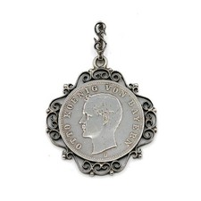 Anhänger Münze gefaßt Otto