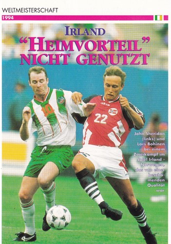 Fußball 1994 sammlerkarte - fußball,