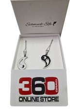 Partner Halskette mit Yin und