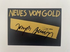 Joseph beuys handsigniert - joseph,