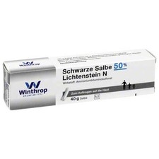 Schwarze Salbe 50% Lichtenst
