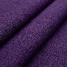 Bio Leinen (lila) Leinenstoff