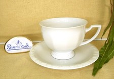 ROSENTHAL - Maria weiß - 1 Jumbo-Tasse mit Untertasse - Aromatasse 0,4 l