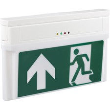 LED-Rettungsleuchte E-LUX Standard, Einzelbatterie-Notleuchte, 301x182x43mm