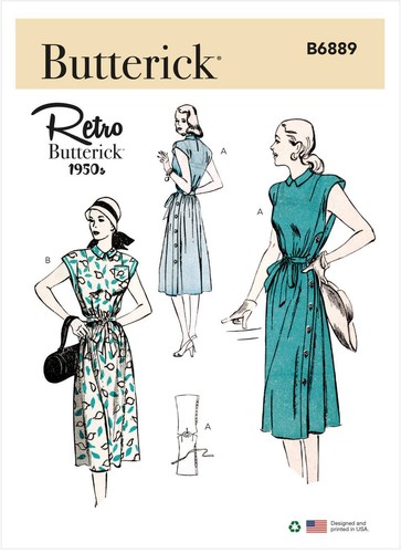 Schnittmuster retrokleid - schnittmuster,