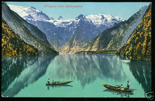 Königssee vom malerwinkel m - malerwinkel,,