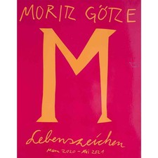 Moritz Götze Lebenszeichen Ausstellungskatalog Contemporary farbig Buch 2021