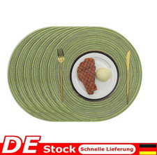 6er Set Platzset Rund Ø 38 cm