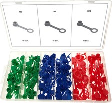 150 x Schmiernippel Fettnippel Schutzkappen / Abdeckkappen Sortiment M6 M8 M10