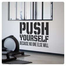 Push Yourself Gym Motivational