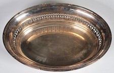 Obstschale, versilbert, Arthur Krupp, Berndorf, Filiale Esslingen, ca. 1920