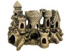 Aquarium Deko Schloss Felsen Höhle BURG