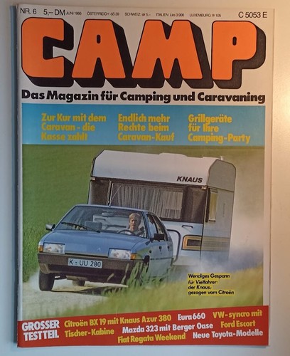 Camp ausgabe juni 1986 - camp,