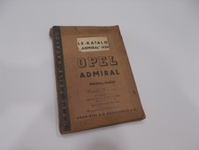 Opel Admiral AD38 AD39 - Original Teile Katalog v. 1939 Vorkrieg Oldtimer