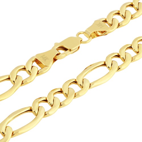 14k gelbgold figaro - 14k,