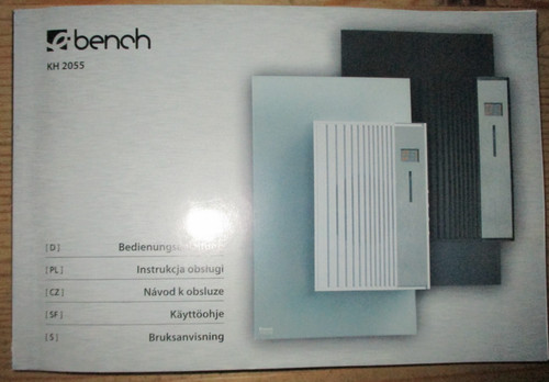Bedinungsanleitung für ebench - bedinungsanleitung,