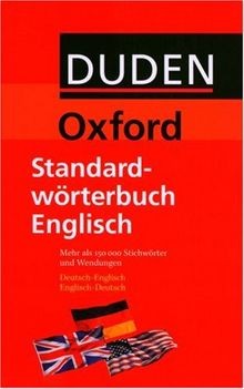 Duden oxford - oxford-duden, englisch