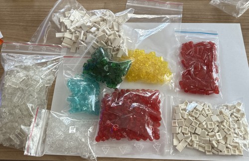 Lego konvolut transparente - lego,