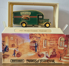 YGB 18 1931 Morris Van CASCADE Models of Yesteryear Matchbox in OVP