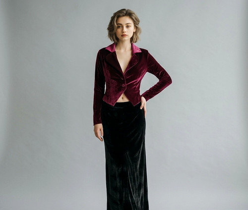 Blazer edwardian gothic - blazer,
