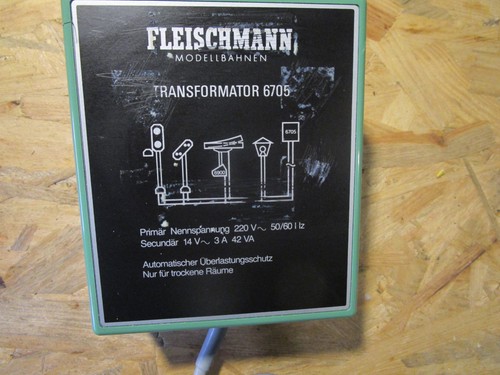 Fleischmann trafo 6705 für - trafo,