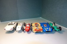 Carrera Uni 1:32 / Bastel-Konvolut - 6 Autos mit 6 funktionierenden Motoren / #6