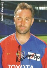 Marco Zwyssig - FC Basel - Autogrammkarte - Fußball