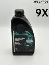 9x 1 Liter Original Mercedes AMG High Performance Motoröl MB 229.5 0W-40