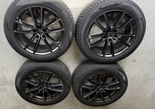 4 Audi Q 5 Kompletträder M+S Pirelli, Borbet Felgen schwarz Metalic in 235/55R19