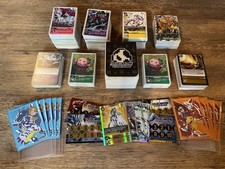 Digimon Card Game Sammlung ca. 700 Karten c, uc, r, sr Deck Box Agumon Sleeves