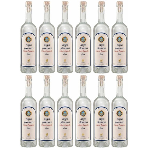 Ouzo plomari 12x flasche - 0,7l,