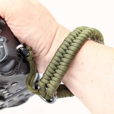 Kameragurt Handschlaufe Kameraschlaufe Nylon geflochten schwarz olive rot navy