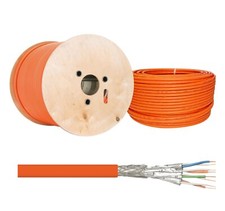 CAT.7 Verlegekabel 1000MHz Gigabit Netzwerkkabel S/FTP LAN Datenkabel LSZH KAT.7
