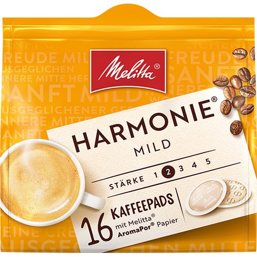 Melitta kaffeepads marmonie - kaffeepads,