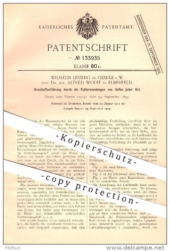 Original patent lessing - patent,