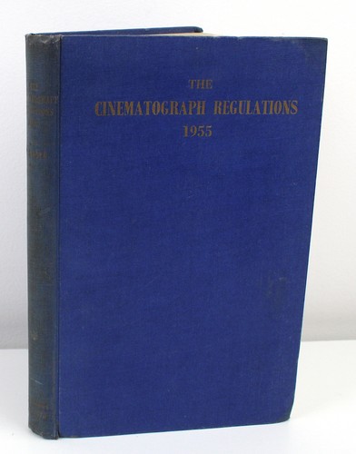 Cinematograph regulations 1955 - cinematograph,