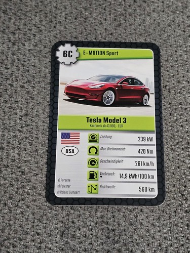 Tesla model e motion - model,
