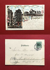 Litho AK FRANKFURT am Main